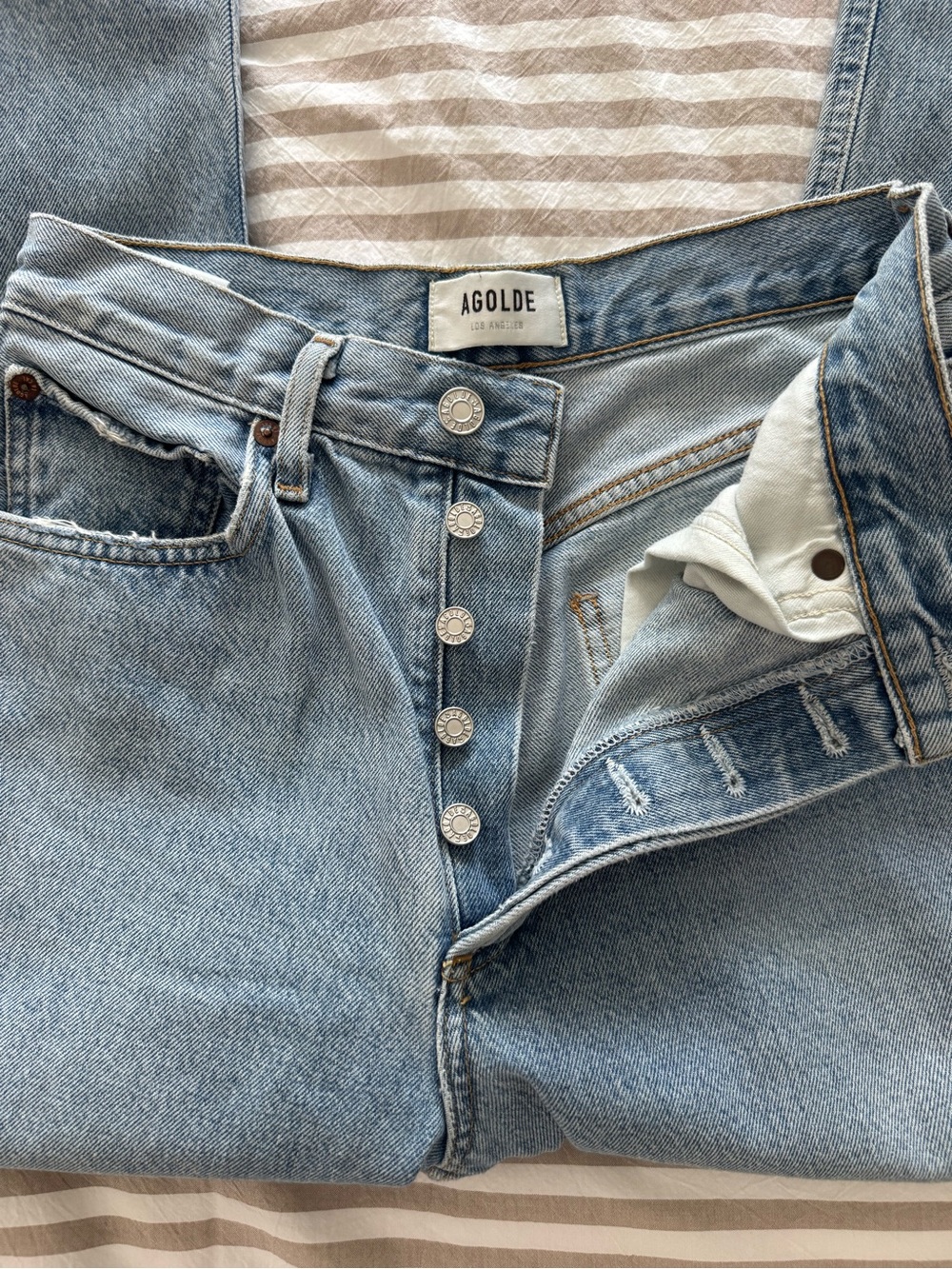 Agolde Riley Crop Jean - Picture 2 of 6